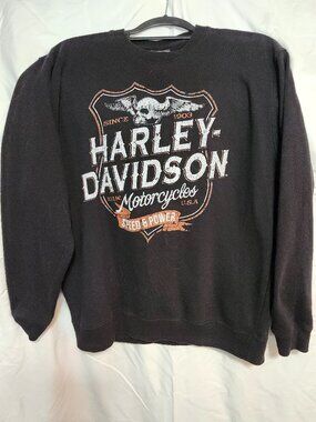 Vtg Genuine Harley-Davidson Motorcycles Sweatshirt